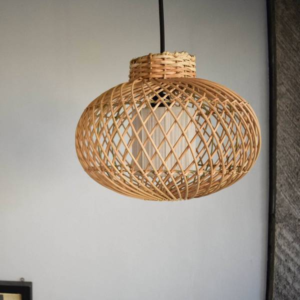 Handcrafted Natural Rattan Lampshade TLR-0025