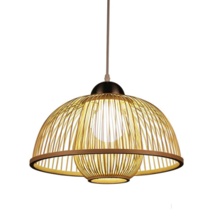 Handcrafted Natural Bamboo Lampshade TLB-0017
