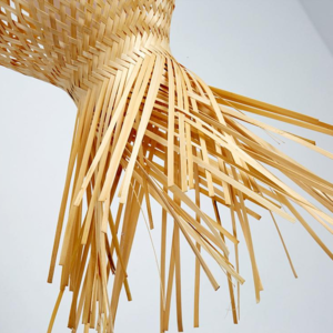 Handcrafted Natural Bamboo Lampshade