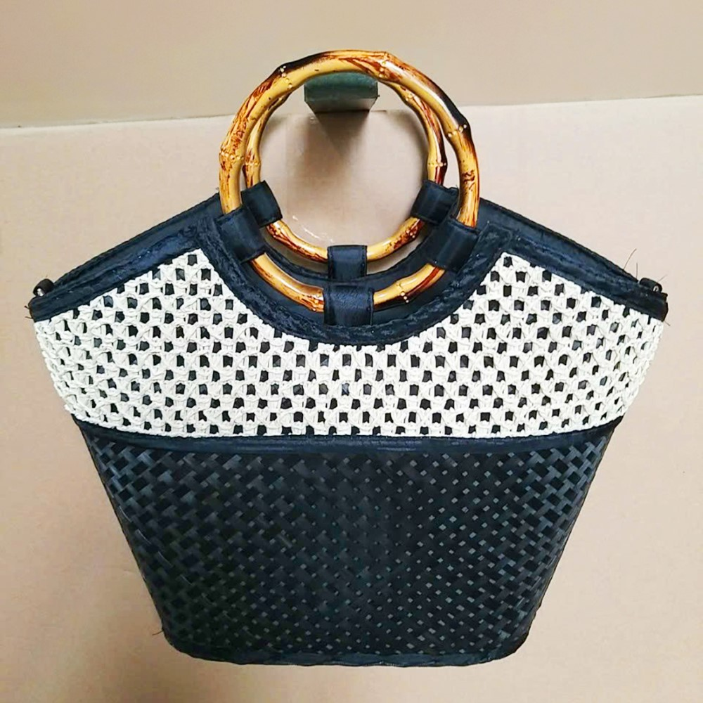 Woven Bamboo Handbag THB-003