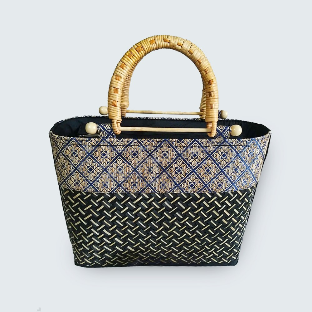 Woven Bamboo Handbag THB-007