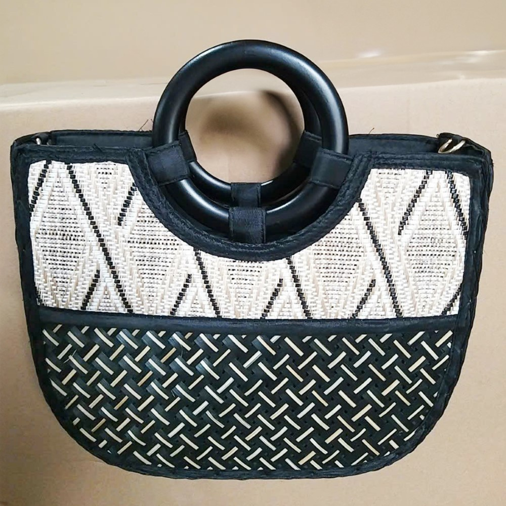 Woven Bamboo Handbag THB-014