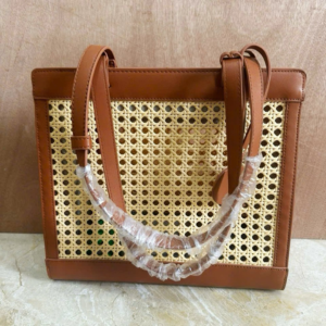 Woven Bamboo Handbag THB-039