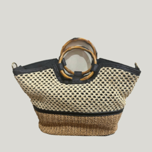 Woven Bamboo Handbag THB-043