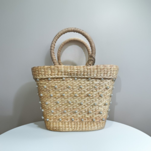 Woven Bamboo Handbag THB-046